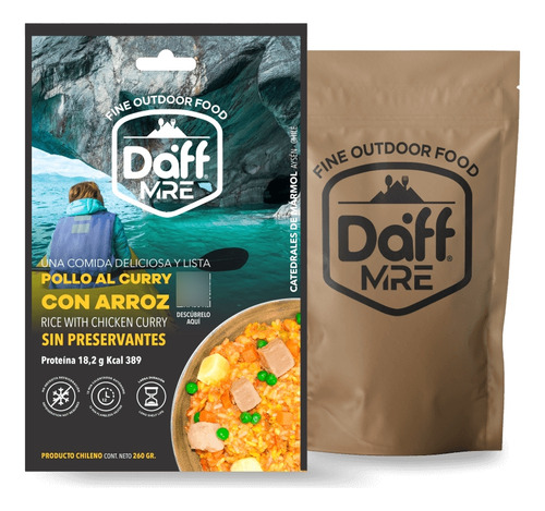 Daff Pouch Arroz Con Pollo Al Curry 260grs - Crt Ltda