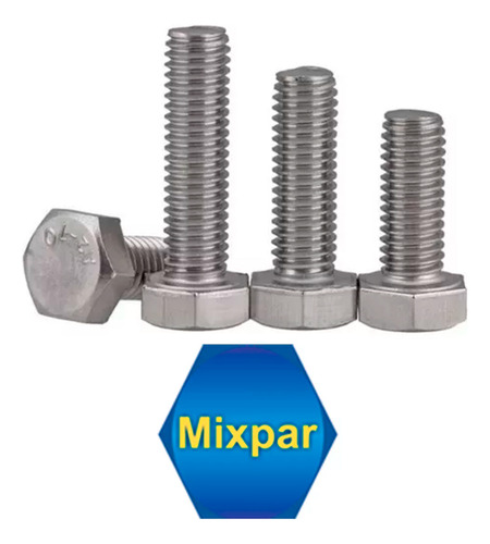 Parafuso Sextavado Inox A2 M5 X 70mm Ma 50 Peças