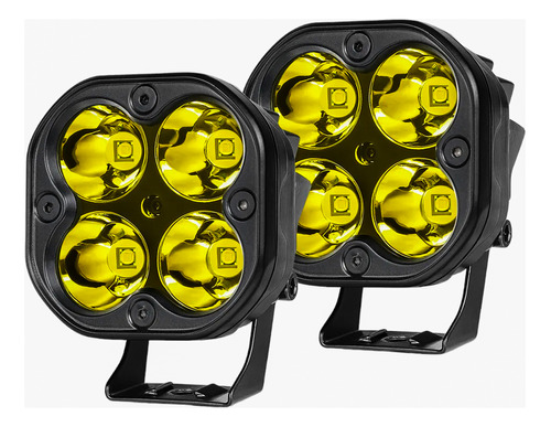 X2 Foco Neblinero Led 3 Pulgadas 40watt 12v/24v Auto Moto 