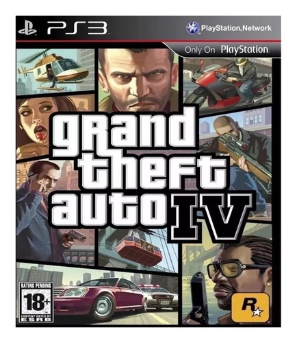 Grand Theft Auto IV Standard Edition - Digital - PS3