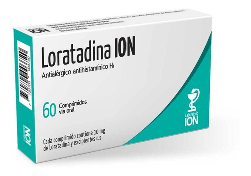 Loratadina Ion® 10 Mg X 60 Comprimidos