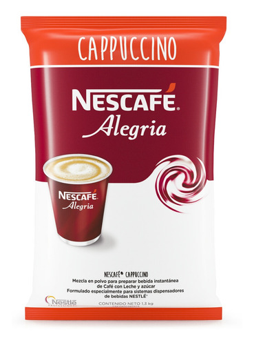 Imagen 7 de 9 de Nescafé® Capuccino 1.3 Kg