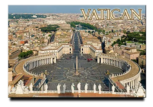 Imán Para Nevera Del Vaticano, Recuerdo De Viaje A Roma, Ita