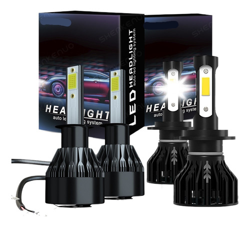 H11 H7 Delanteros Auto Kit Faros De Led Luz 110w Canbus Csp