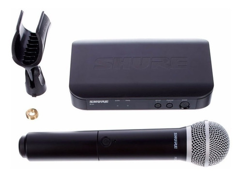 Imagen 4 de 7 de Shure Sistema De Microfono Inalambrico Vocal Blx24 C/pg58