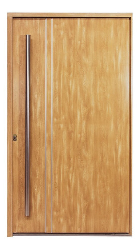 Puerta Pivoteante Pavir Chapa 120x220 Foliada Simil Madera