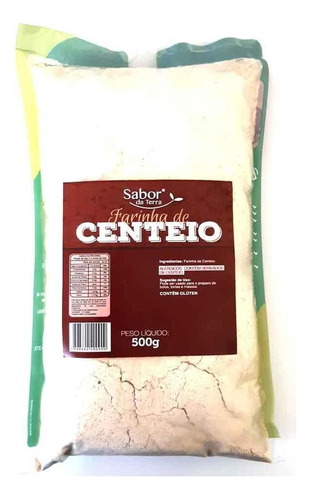 Farinha De Centeio Sabor Da Terra 500g