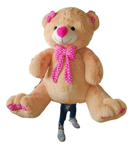 Oso De Peluche Gigante 155 Cmts +perfumado + Moño De Regalo 