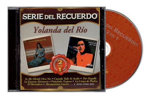 Yolanda Del Rio Serie Del Recuerdo 2 En 1 / Disco Cd