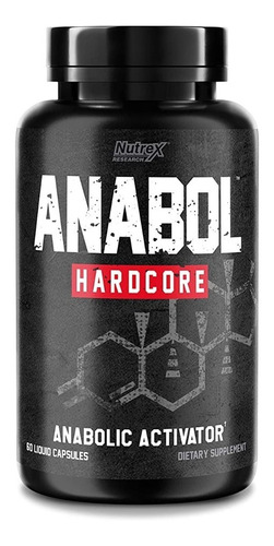 Anabol Hardcore Nutrex !! Potente Pre Hormonal 60 Caps Usa !