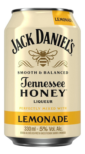 Jack Daniel's Honey & Lemonade Lata 330ml