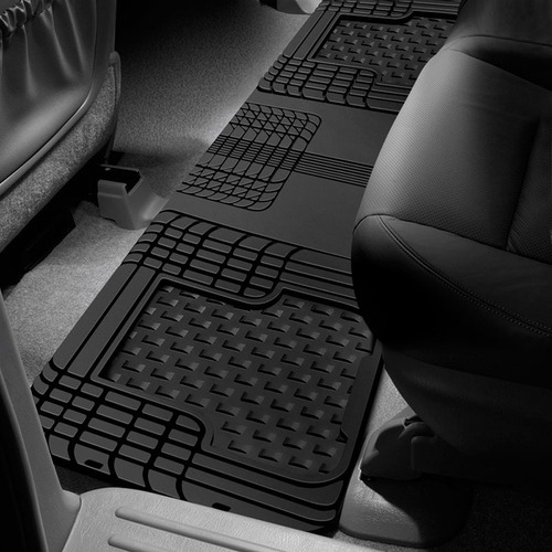 Imagen 3 de 5 de Pisos Weathertech Autos Trim-to-fit Negros 3pcs / Musicarro