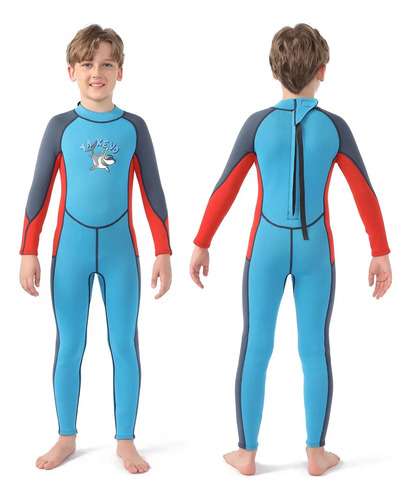 Traje De Baño Para Niños, Cálido, Mezcla Fibras Químicas, Di