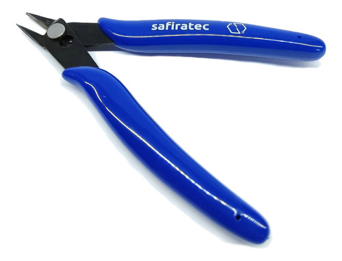 Kit 4 Alicates De Corte Precisão P/ Eletronica Safiratec 170