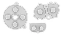 Comprar Set Gomas Color Gris Transparente Para Game Boy Advance Gba