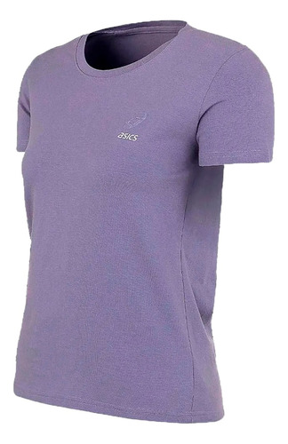 Remera Asics Running Mujer Sound Mind M Violeta Ras