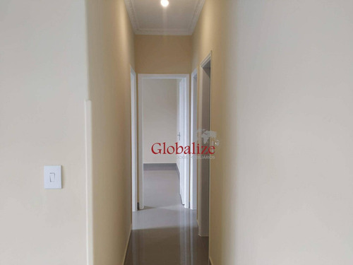 Apartamento Com 3 Dormitórios À Venda, 92 M² Por R$ 380.000,00 - Campo Grande - Santos/sp - Ap0735