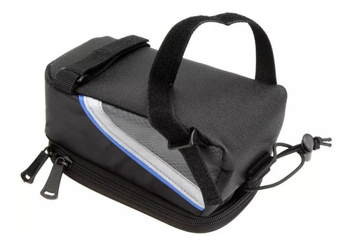 Imagen 8 de 9 de Bolso Maleta Alforja Porta Celular Para Bicicleta