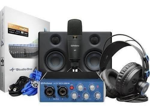 Presonus Audiobox 96 Studio Hardware Completo De Grabacion