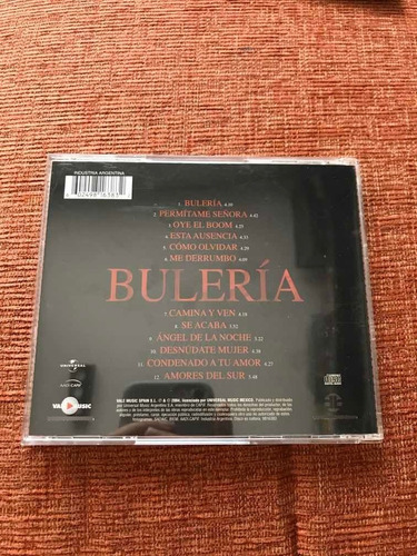 Cd David Bisbal Buleria (Usado)