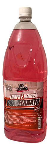 Limpa Porcelanato Pisos Brilhantes Remove Encardido 2 Litros