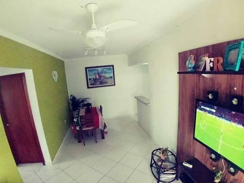 Imagem 10 de 23 de Apartamento Mobiliado Em Edifício Frente Ao Mar Com 2 Dormitórios À Venda, 68 M² Por R$ 320.000 - Maracanã - Praia Grande/sp - Ap3559