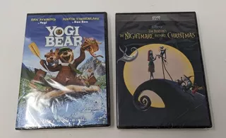 Yogi Bear + The Nightmare Before Christmas (dvd Bundle, Ccq