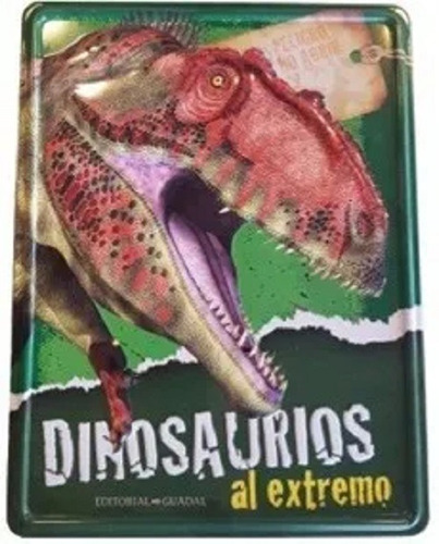 Dinosaurios Lata - Libro Inf + Stickers+ Puzzle + Marcadores