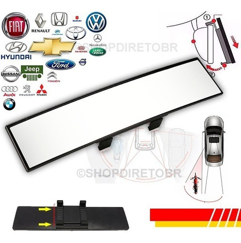 Retrovisor Master View Chevrolet, Volks, Fiat, Jac, Ford...