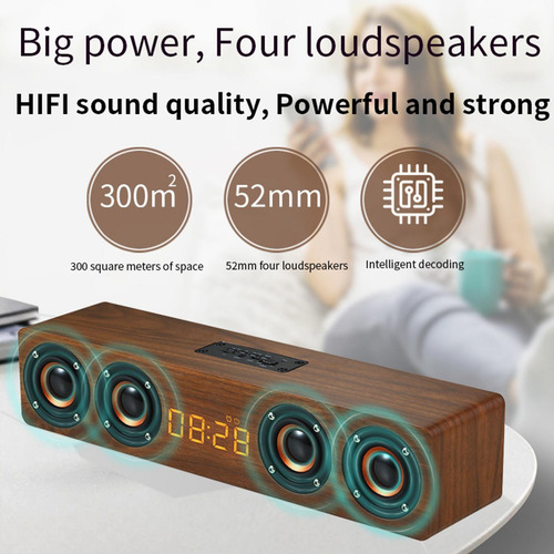 Sonido Estéreo De 12w Barra De Sonido Embalaje Inglés