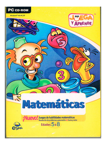Juega Y Aprende Matemáticas - Juegos De Habilidad Matemática (Usado)