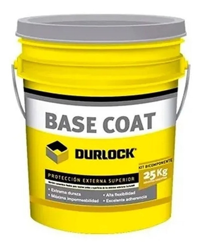 Base Coat Bicomponente Durlock Exterior X 25kg