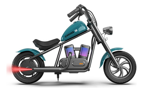 Moto Eléctrica Infantil Hyper Gogo Cruiser 12 Plus Color Azul