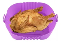 Comprar Bandeja De Silicona Para Freidora De Aire Air Fryer Cuadrado