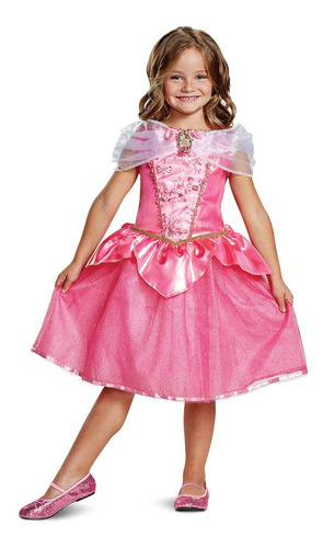 Disfraz Talla Small De Princesa Aurora Para Niña- Halloween