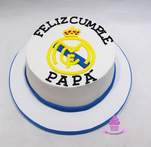 Torta Tematica Real Madrid Futbol España - Personalizada