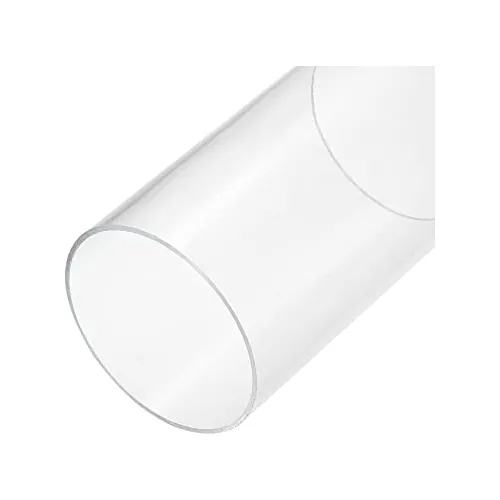 Tubo Acrilico Rigido Transparente Od 90mm Id 86mm - 15cm