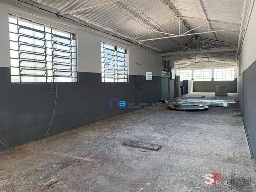 Galpão Para Alugar, 580 M² Por R$ 6.700,00/mês - Sapopemba - São Paulo/sp - Ga0891