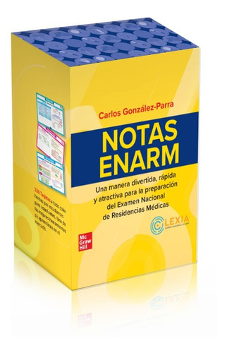 Notas ENARM, de Gónzalez Parra Carlos. Editorial Mc Graw Hill, tapa dura en español, 2021