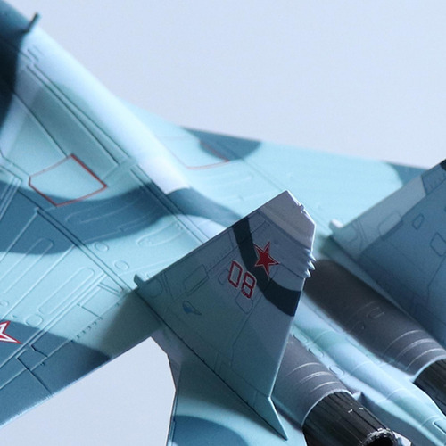 2 Uds 1/100 Flanker Sukhoi Su-27 Y A-10 Aviones De