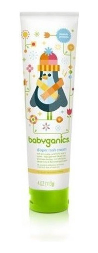 Babyganics Hiney Helper Diaper Rash Cream - 4 Oz