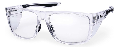 Solidwork Lentes De Seguridad Transparentes Con Protectores.