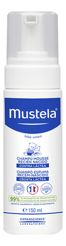 Shampoo Mousse Mustela Bébé Costra Láctea 150ml