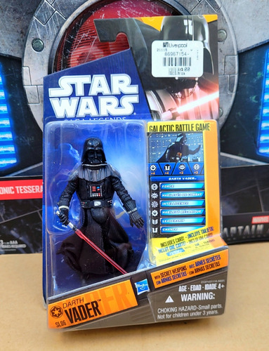 Darth Vader Saga Legends Star Wars Vintage Black Series Ep 5 (Usado)