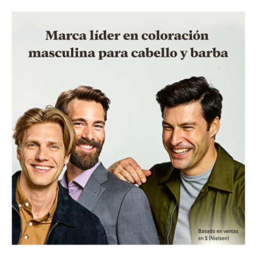 Just For Men Tinte Colorante En Gel Para Barba Y Bigote,