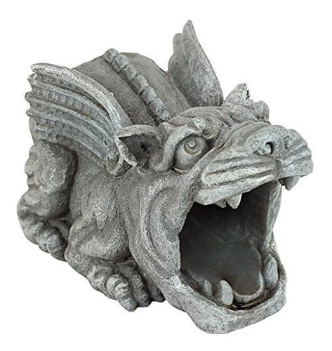 Diseño Toscano Roland Gargoyle Gutter Guardian Lluvia Gota D