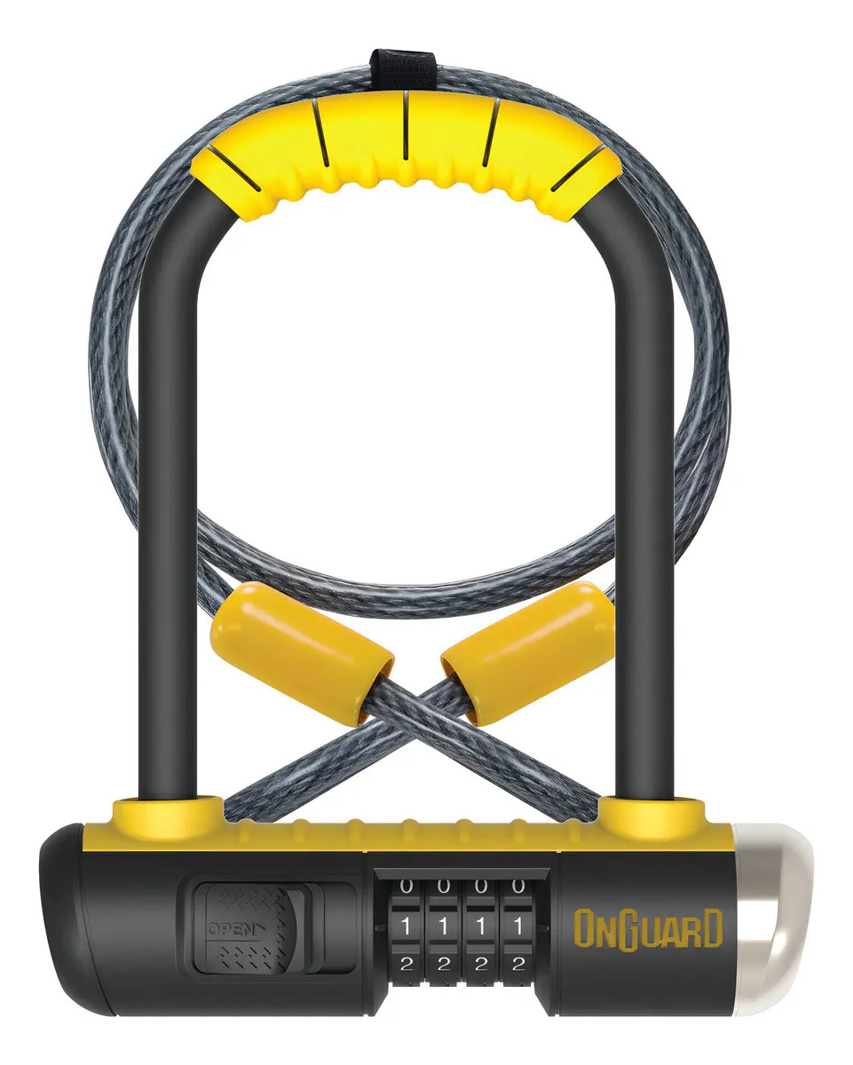 Onguard 8012c Color Negro Candado Tipo U Para Bicicleta