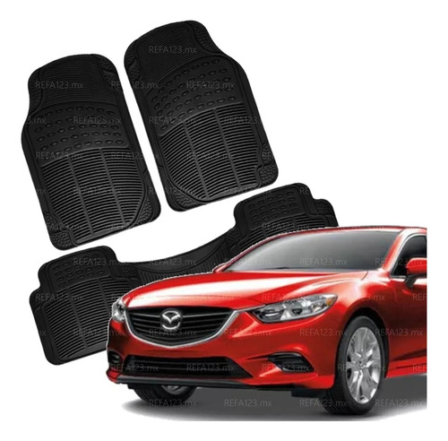 Tapete Mazda 6 2016 2017 2018 Reforzado 3 Pz T3p A