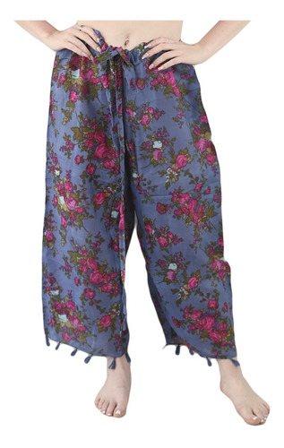 Babucha Pantalon Mujer Importado Estampado Boho Indu Pan3926