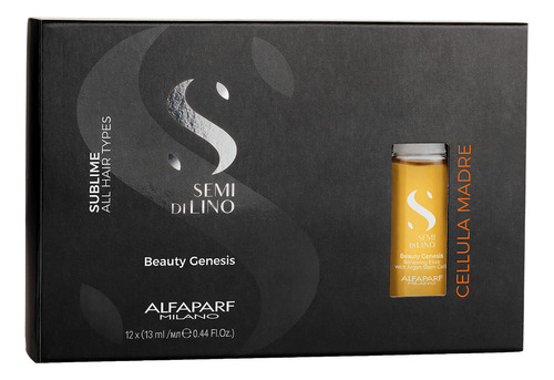 Alfaparf Ampolla Celula Madre Semi Di Lino Beauty Caja X 12